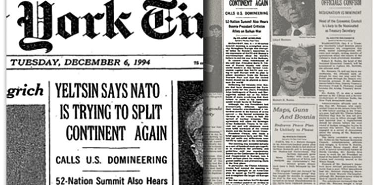 Vor der Osterweiterung wurde gewarnt: Mitverantwortung der Nato