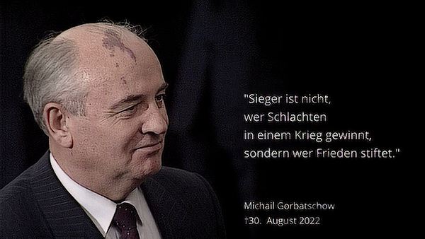 „Wir müssen eine atomwaffen- und gewaltfreie Welt schaffen!“ – Ein Film über Michail Gorbatschow und deutsche Wahlverwandtschaften